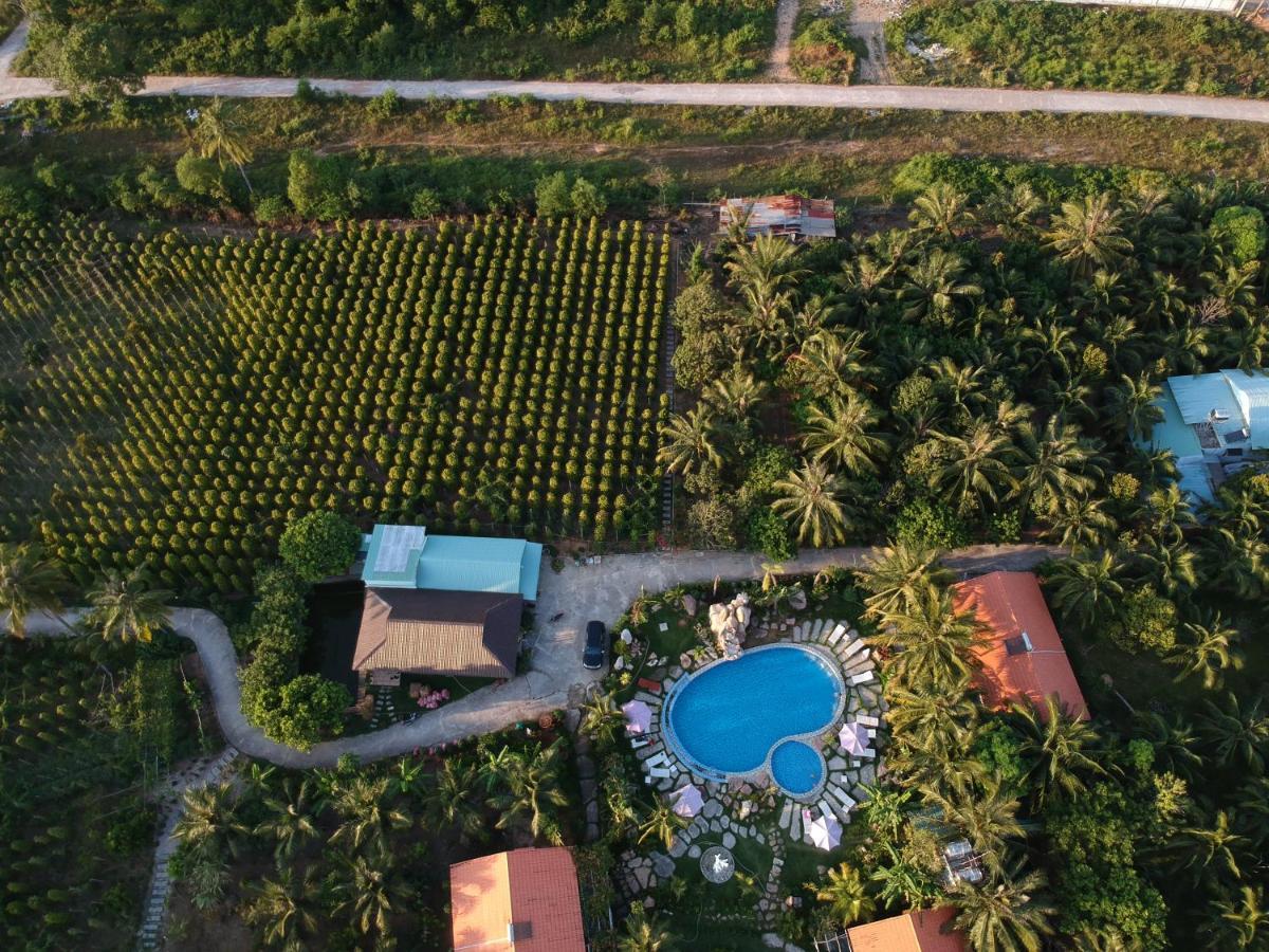 Вилла Y Nghia Bungalow Ong Lang Дуонг-Донг Экстерьер фото